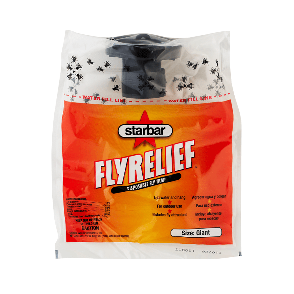 Starbar FlyRelief Disposable Fly Trap Bag | Filth-Breeding Fly Control