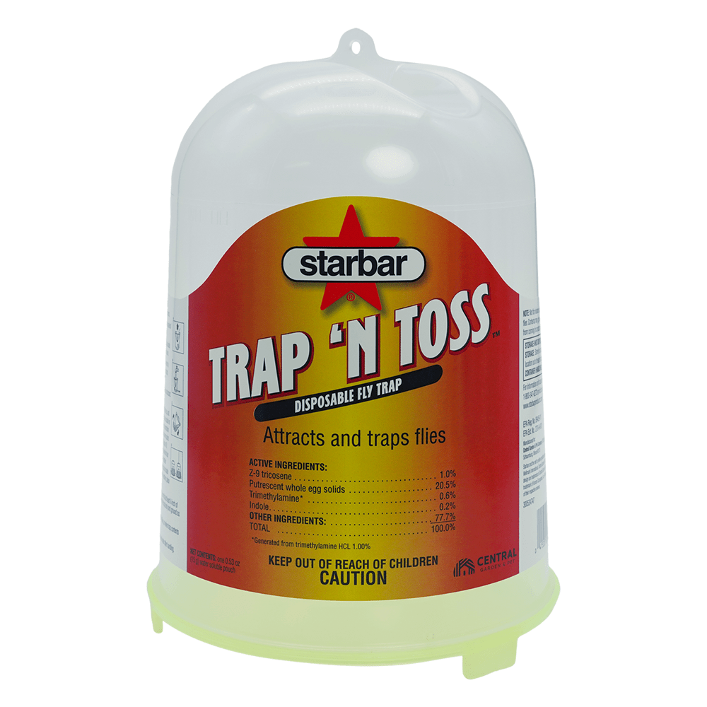 Starbar Trap ’N Toss Disposable Fly Trap | Outdoor Fly Control