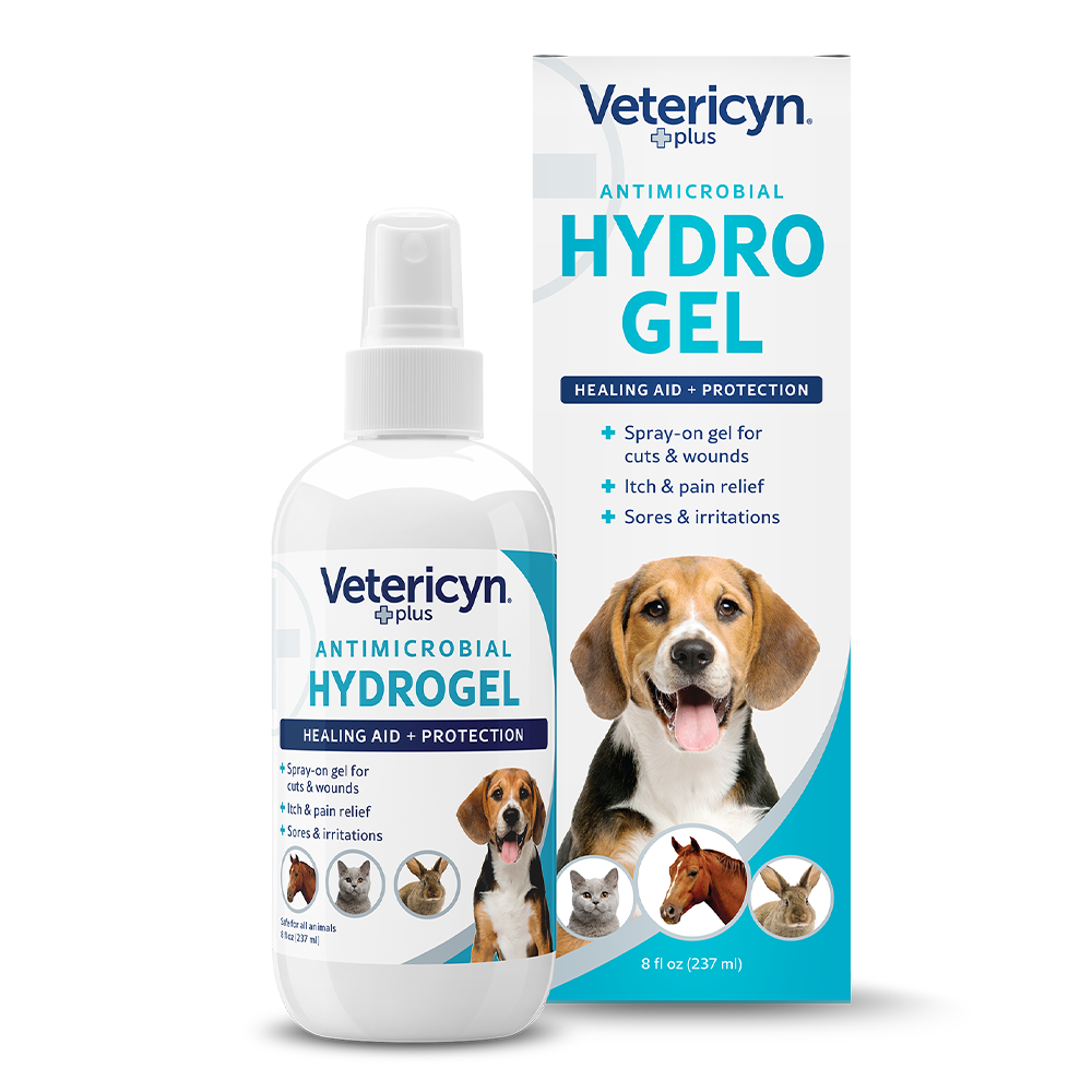 Vetericyn Plus Antimicrobial Hydrogel | Soothing Wound Protection for All Animals