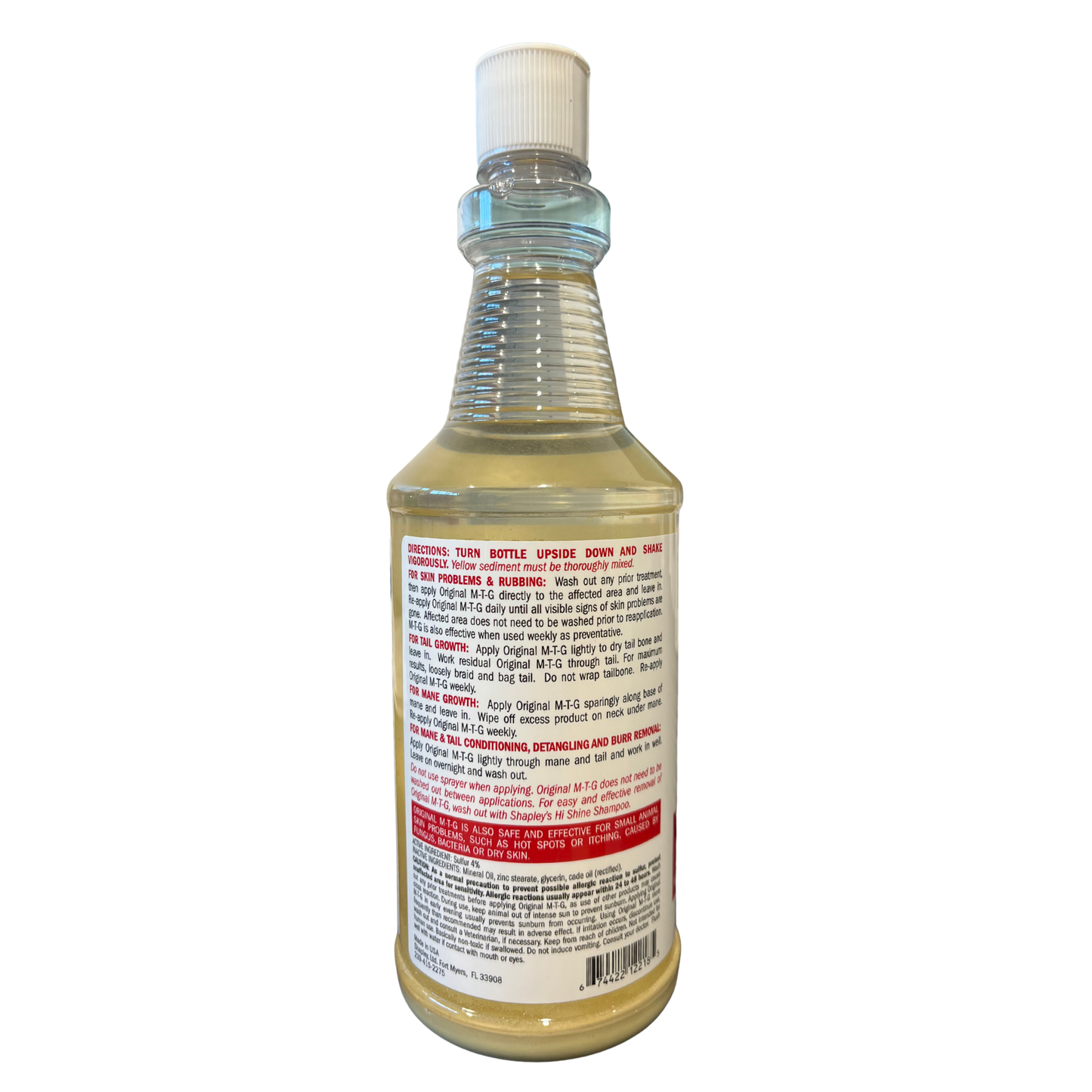Shapley’s Original M-T-G Mane, Tail & Groom Skin Treatment | 32 fl oz