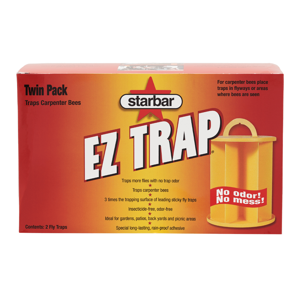 Starbar EZ Trap Fly Trap 2-Pack | Insecticide-Free Fly Control