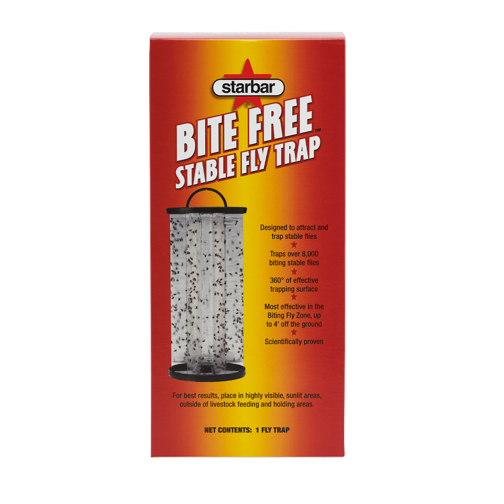 Starbar Bite Free Stable Fly Trap | Insecticide Free Biting Fly Control