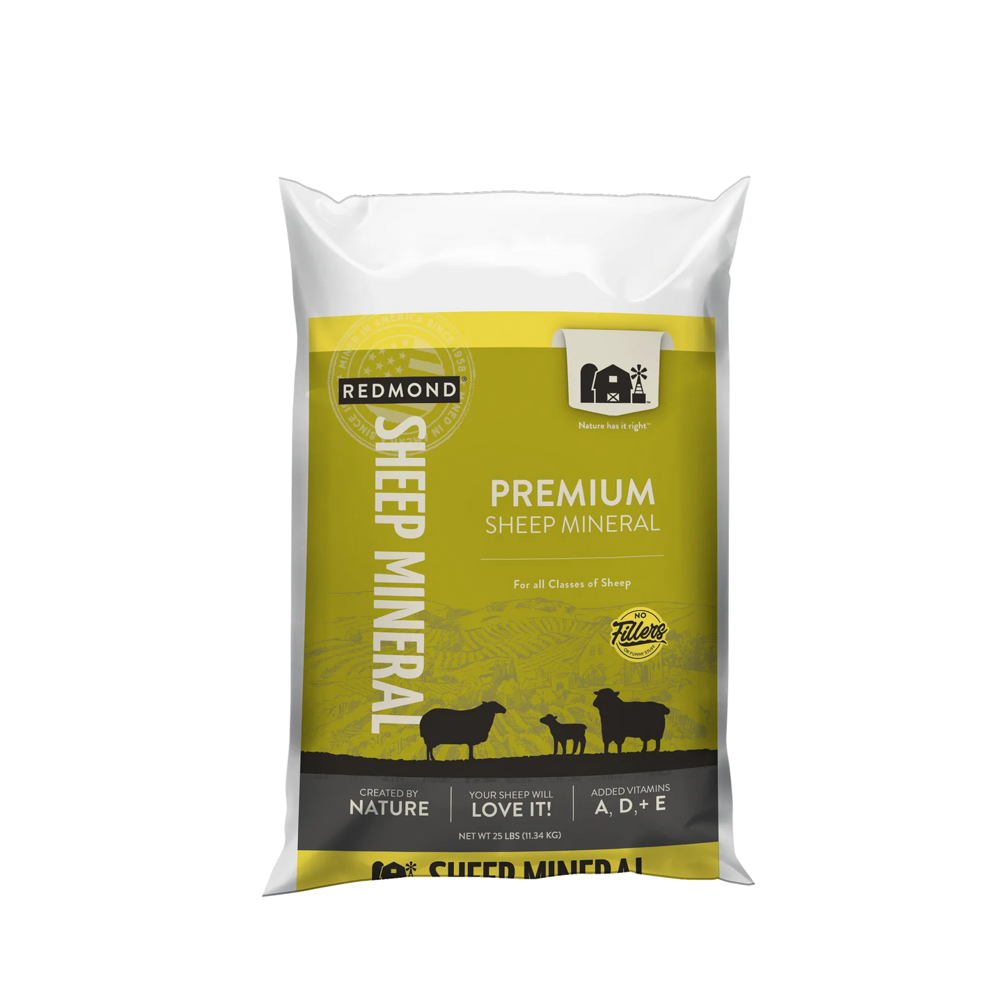 Redmond Premium Sheep Mineral | Natural Salt, Vitamin & Mineral Mix