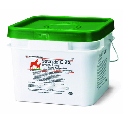 Zoetis Strongid C 2X Daily Horse Dewormer Pellets