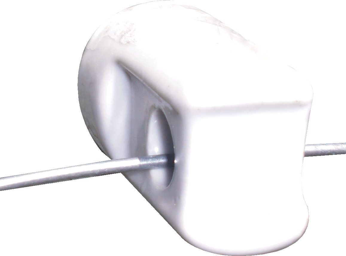 Patriot Porcelain Small Screw-In Electric Fence Insulator