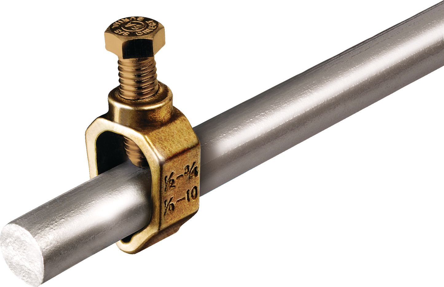 6 Ft Galvanized Ground Rod- Electric Fence Grounding Rod, Tapered