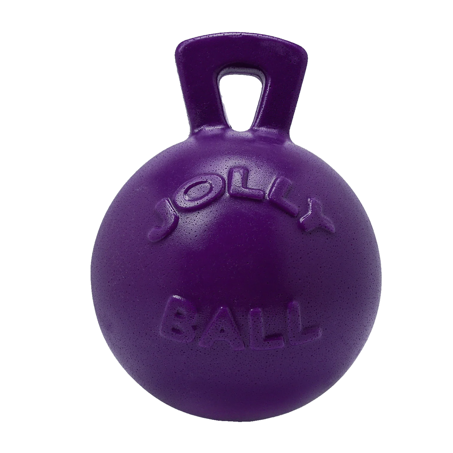Jolly Pets Tug-N-Toss Ball Horse & Dog Toy | Durable, Floating, Scented | Easy Grip Handle
