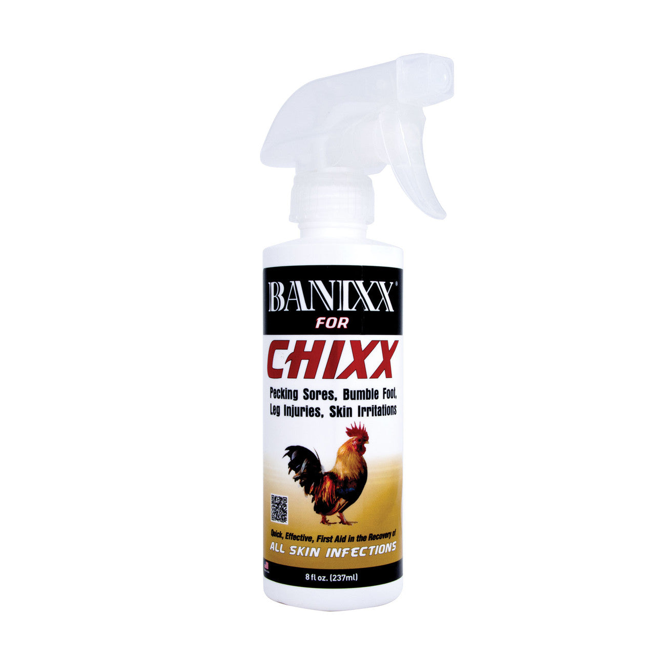 Banixx for CHIXX Poultry & Bird Spray | Antibacterial & Antifungal | 8 oz.