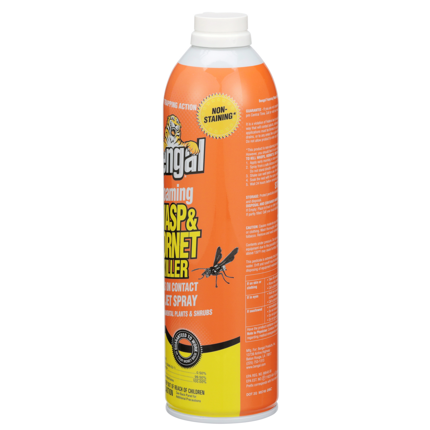 Bengal Foaming Wasp & Hornet Killer Spray 16 oz | 25 Ft Jet Foam