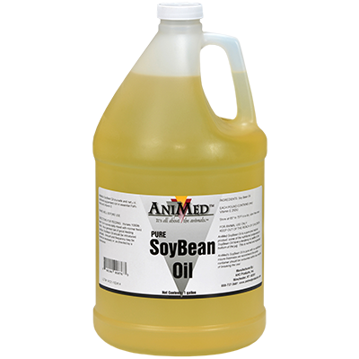 Animed Pure Soy Bean Oil Liquid | Supports Coat Health & Nutrition in Horses | 1 Gal
