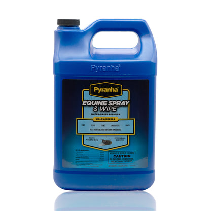 Pyranha Equine Spray N’ Wipe | Water-Based Horse Fly Spray