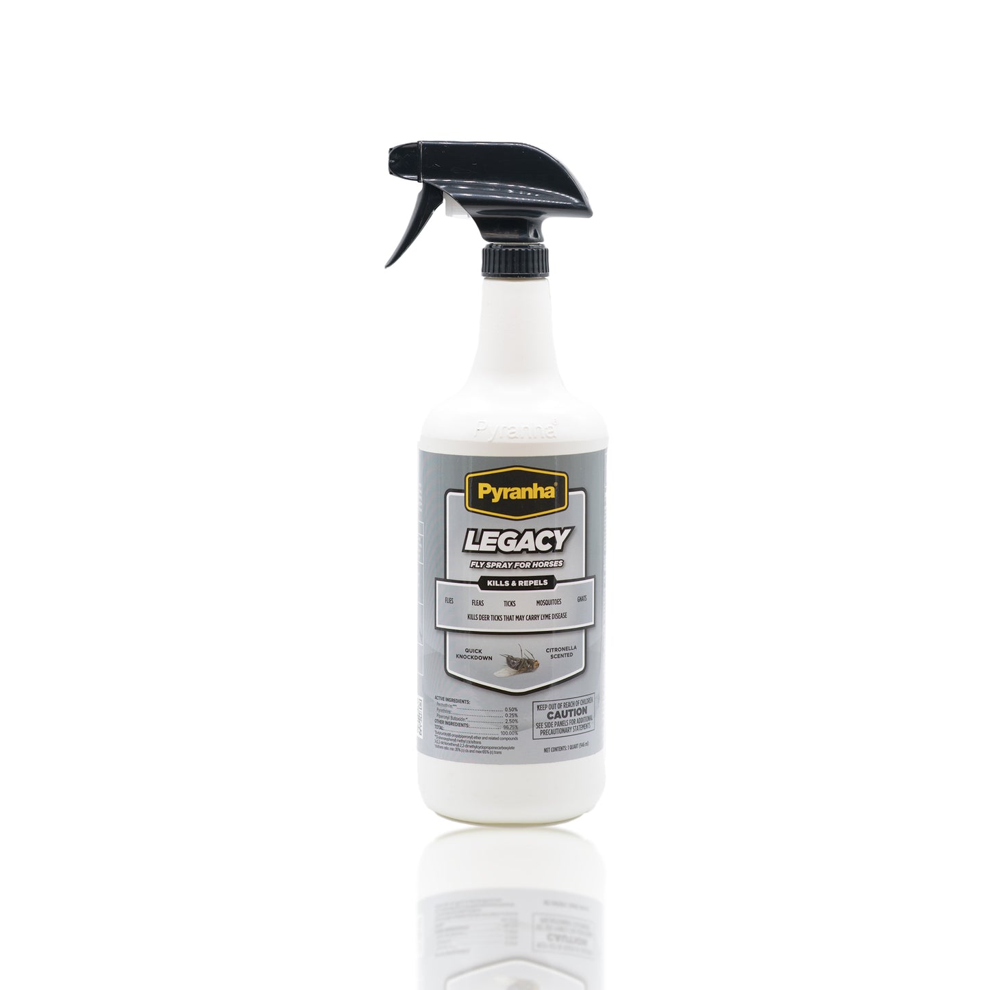 Pyranha Legacy Fly Spray for Horses | Long-Lasting Water-Based Protection