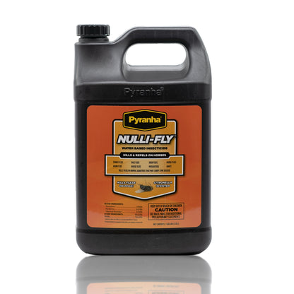 Pyranha Nulli-Fly Fly Spray for Horses & Dogs | Water-Based Repellent