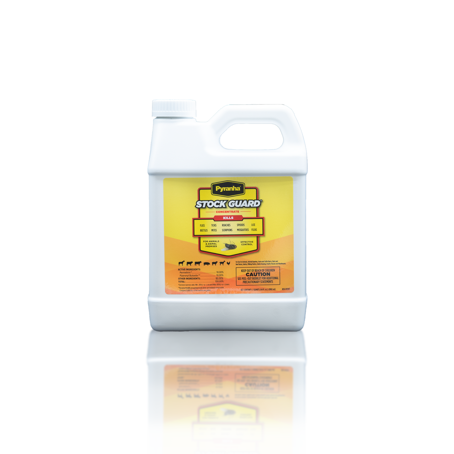 Pyranha Stock Guard – Livestock Permethrin Insecticide Concentrate Spray