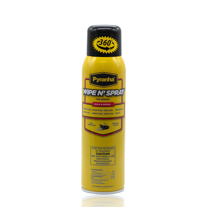 Pyranha Wipe N’ Spray – Horse Fly Spray & Insect Repellent