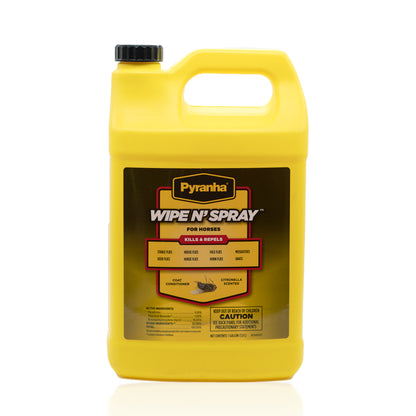 Pyranha Wipe N’ Spray – Horse Fly Spray & Insect Repellent