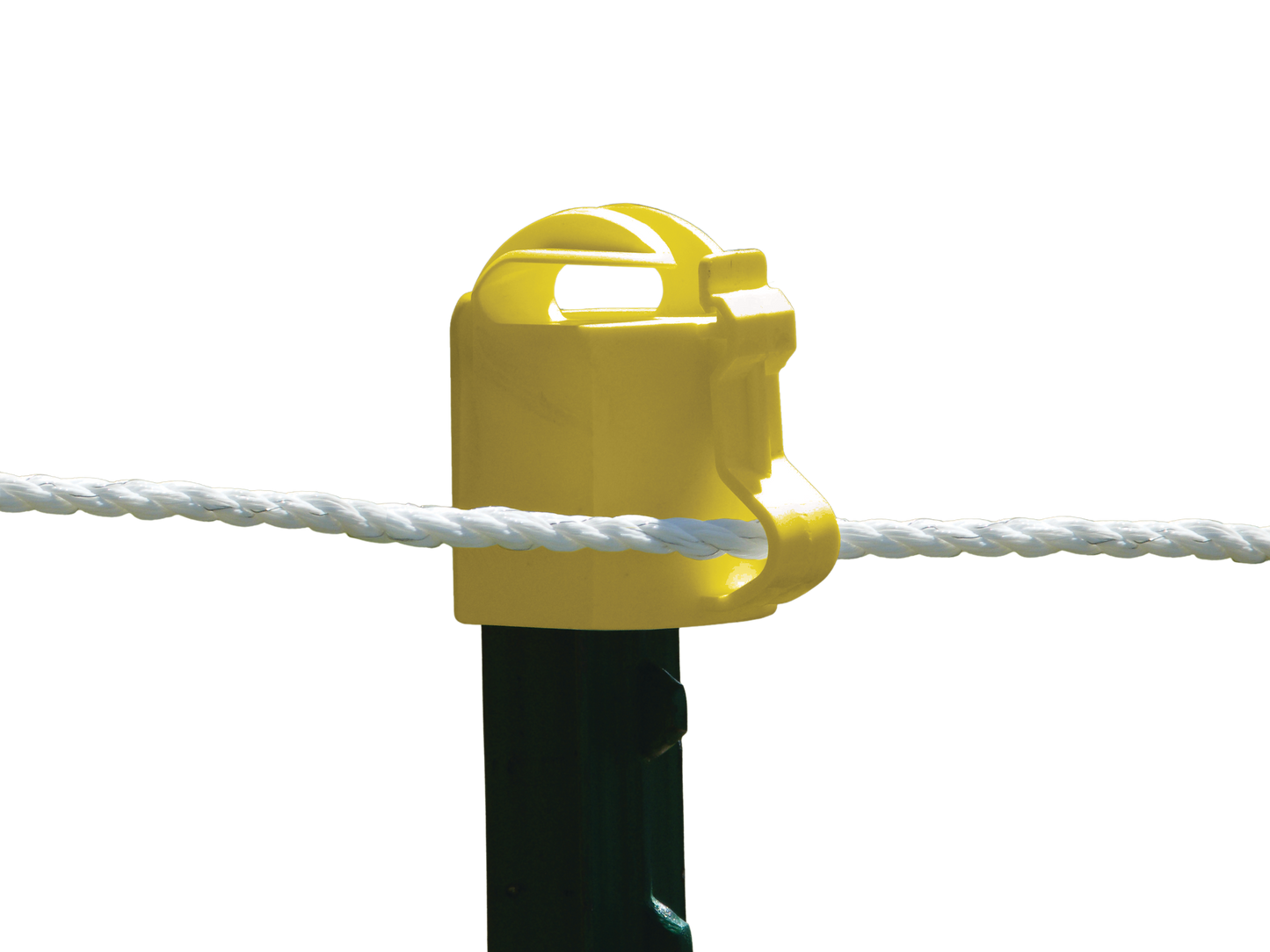 Patriot Yellow T-Post Topper Insulator - Pack of 10