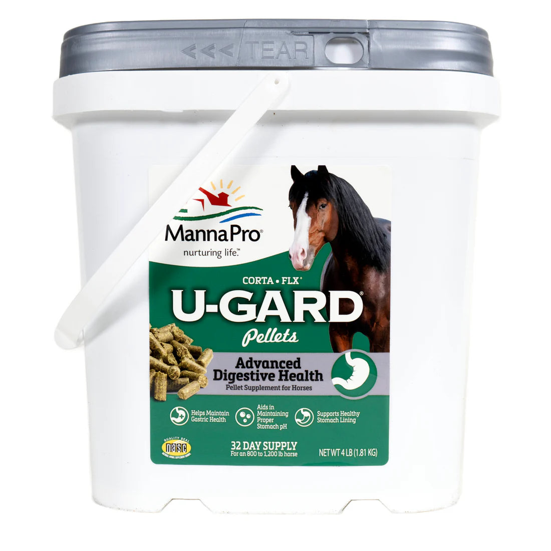 Corta-Flx U-Gard Pellets – Horse Digestive & Gastric Support