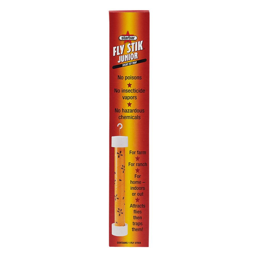 Starbar Fly Stik Jr Sticky Fly Trap | Insecticide-Free Control | 12 in