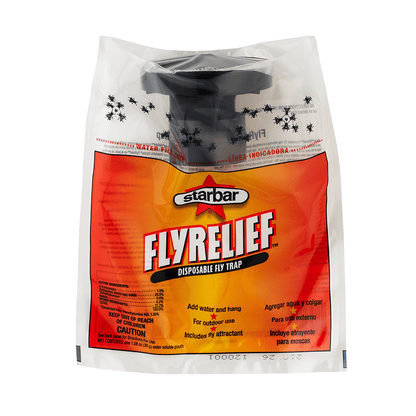 Starbar FlyRelief Disposable Fly Trap Bag | Filth-Breeding Fly Control