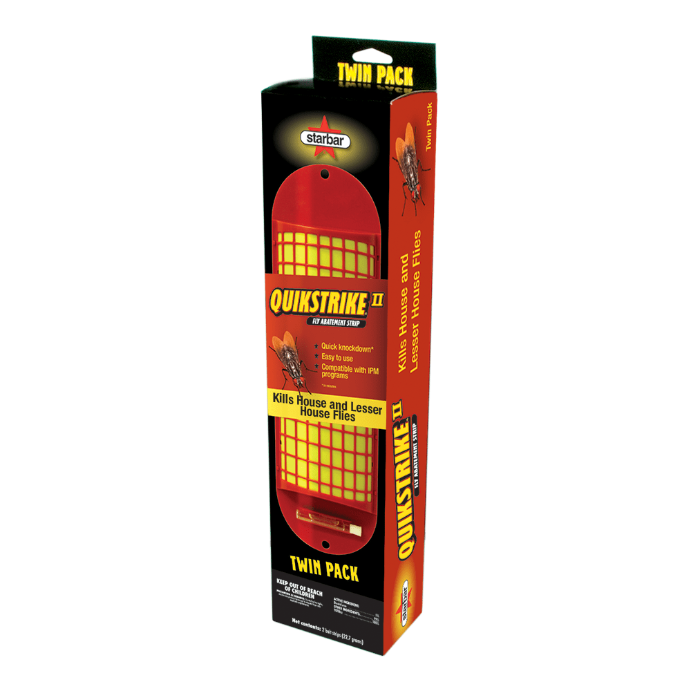 Starbar QuikStrike II Fly Abatement Strip | Fast Fly Control | 2-Pack