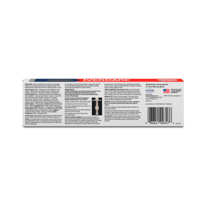 IverCare Ivermectin Paste 1.87% Apple Flavor Horse Dewormer 1250 lb Dose