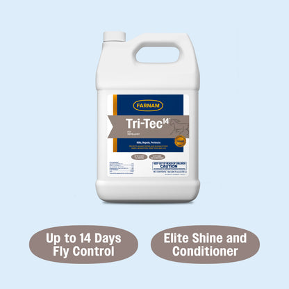 Farnam Tri-Tec 14 Horse Fly Spray Water-Based Plus Ticks & Mosquitoes