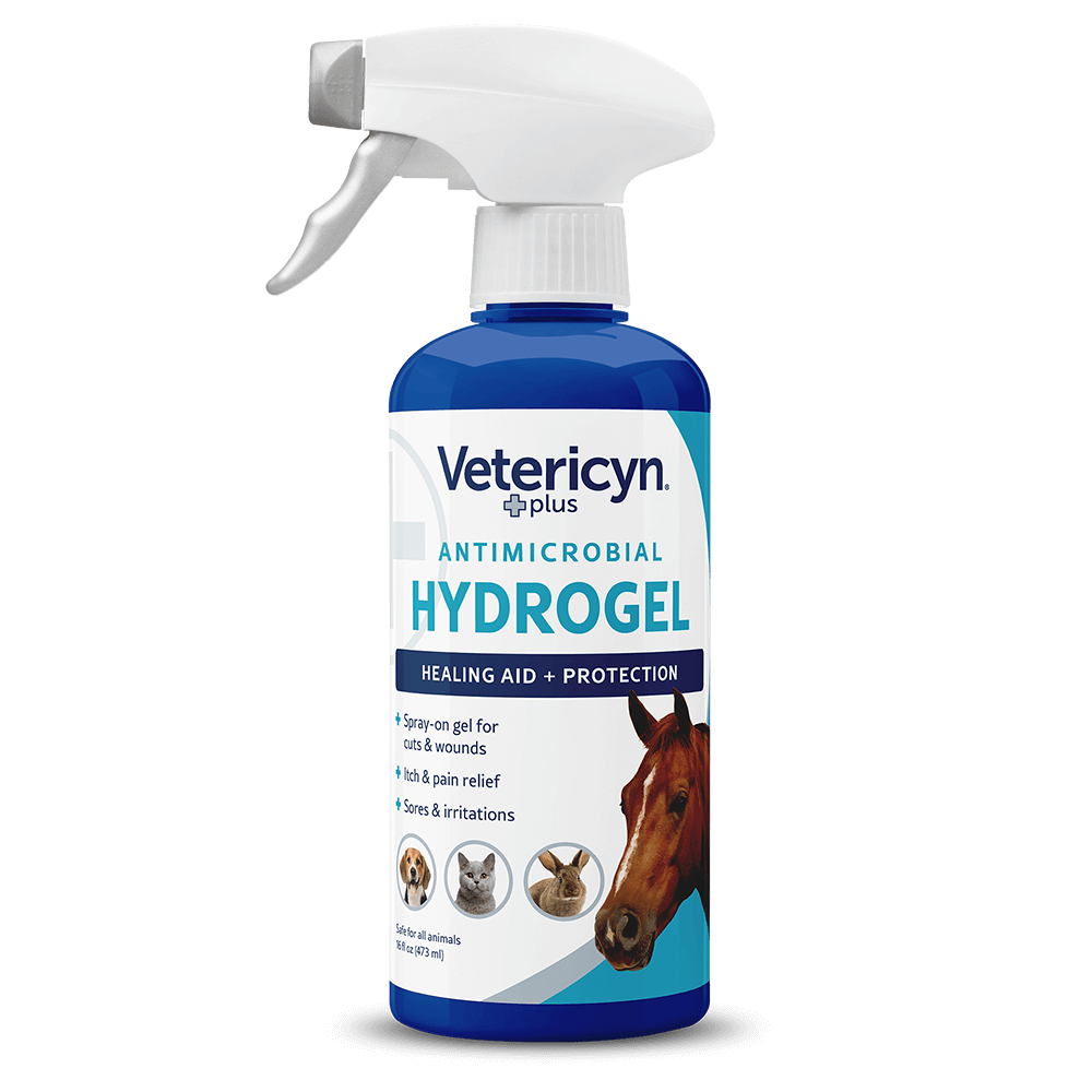 Vetericyn Plus Antimicrobial Hydrogel | Soothing Wound Protection for All Animals
