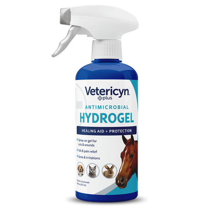 Vetericyn Plus Antimicrobial Hydrogel | Soothing Wound Protection for All Animals