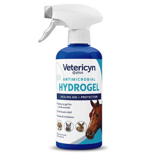 Vetericyn Plus Antimicrobial Hydrogel | Soothing Wound Protection for All Animals