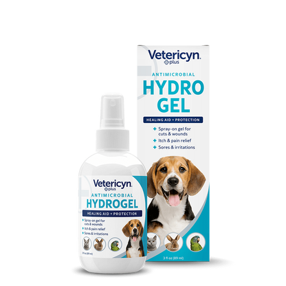Vetericyn Plus Antimicrobial Hydrogel | Soothing Wound Protection for All Animals