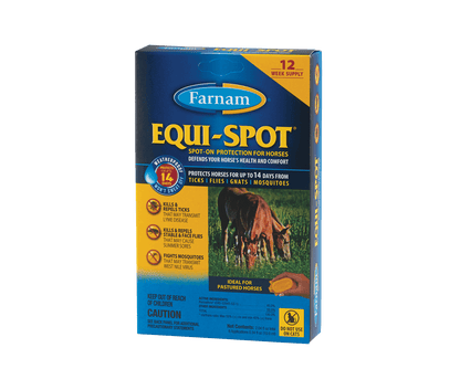Farnam Equi-Spot Spot-On Horse Fly Control | Long-Lasting Protection