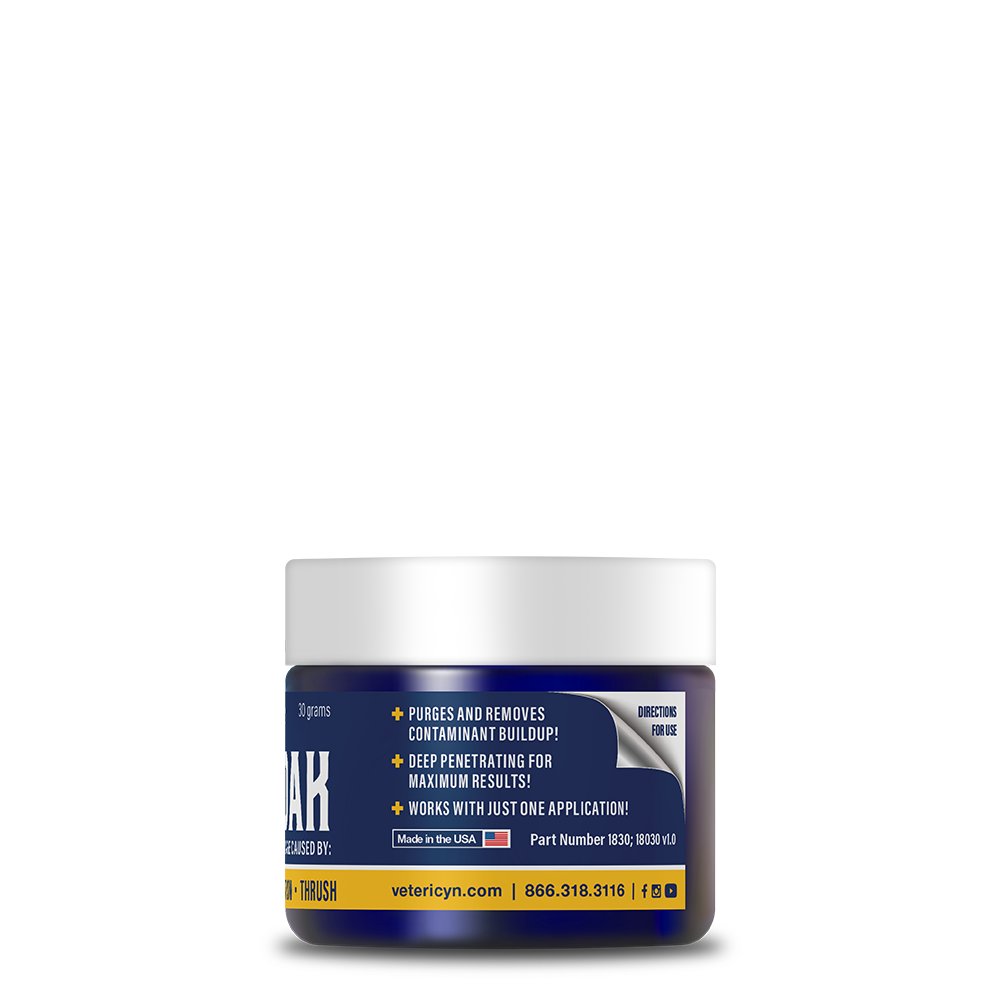 Vetericyn Hoof Soak | Abscess, Thrush & White Line Treatment for Horses | 30 g