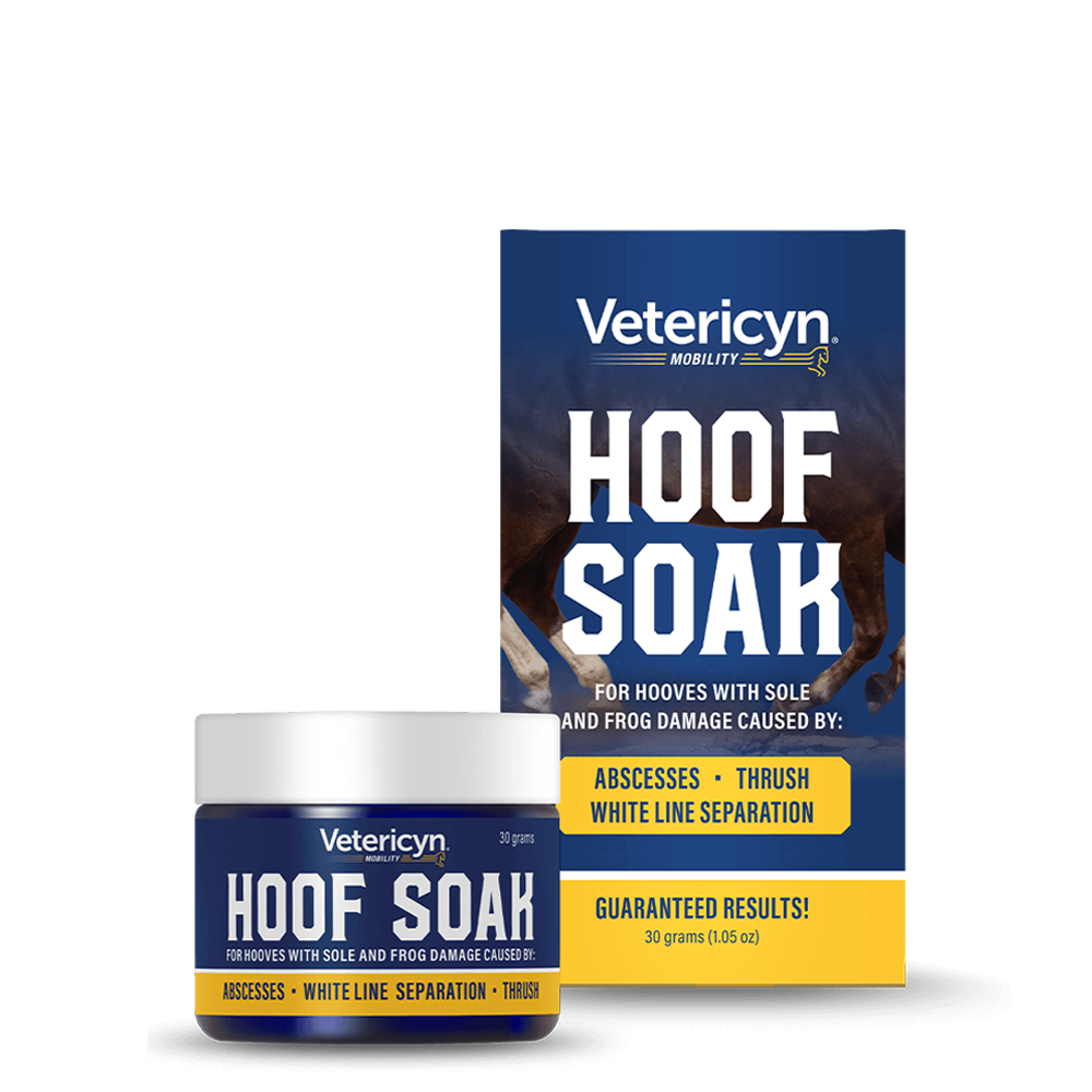 Vetericyn Hoof Soak | Abscess, Thrush & White Line Treatment for Horses | 30 g