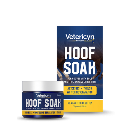 Vetericyn Hoof Soak | Abscess, Thrush & White Line Treatment for Horses | 30 g