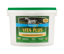 Farnam Vita Plus Multi-Vitamin & Mineral Supplement Pellets for Horses – 3.75 lb