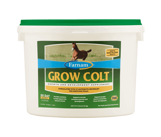 Farnam Grow Colt Foal Growth & Development Supplement, 3.75 lb Pellets