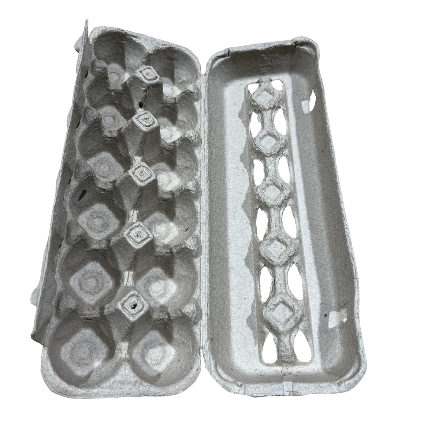 Paper Egg Carton | Holds 12 Eggs, Recyclable with Locking Tabs