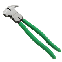 Diamond Farrier 10" Multi-Purpose Fence Tool | Staple Puller, Wire Stretcher & Hammer