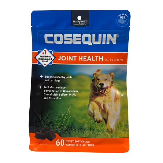 Cosequin Joint Health Supplement for Dogs | 60 Soft Chews with Glucosamine & MSM