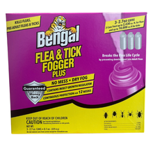 Bengal Flea & Tick Fogger Plus 3 Pack – Permethrin + Nylar IGR