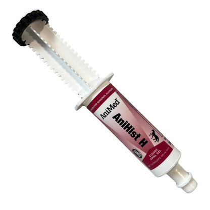 Animed AniHist H Gel | Antihistamine & Cough Relief for Horses | 60 ml.