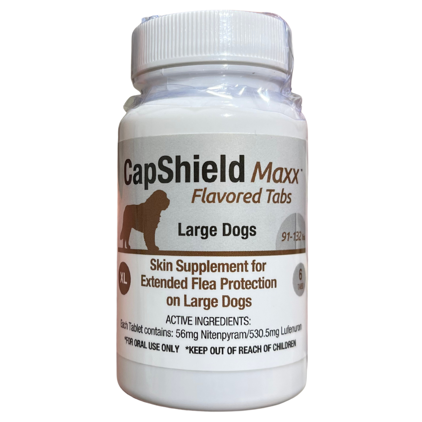 CapShield MAXX Flavored Tabs for Dogs | Extended Flea Protection