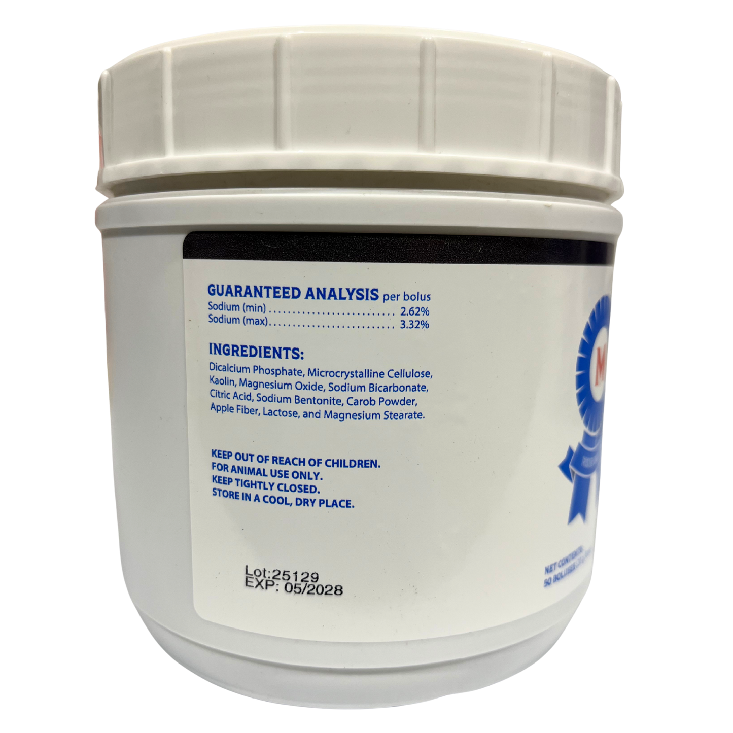 AliSorb Anti-Diarrheal Bolus for Cattle, Calves, Horses & Foals | 50 Count Jar