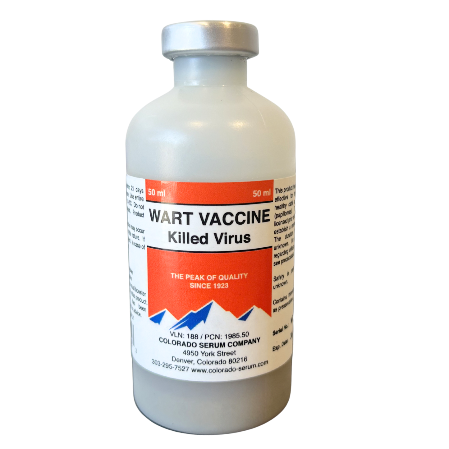 Cattle Wart Vaccine Killed Virus | Cows & Calves