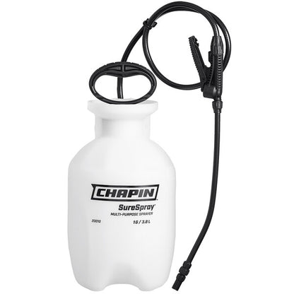 Chapini SureSpray Pump-up Sprayer | Adjustable Poly Nozzle & Comfort Spray Handle