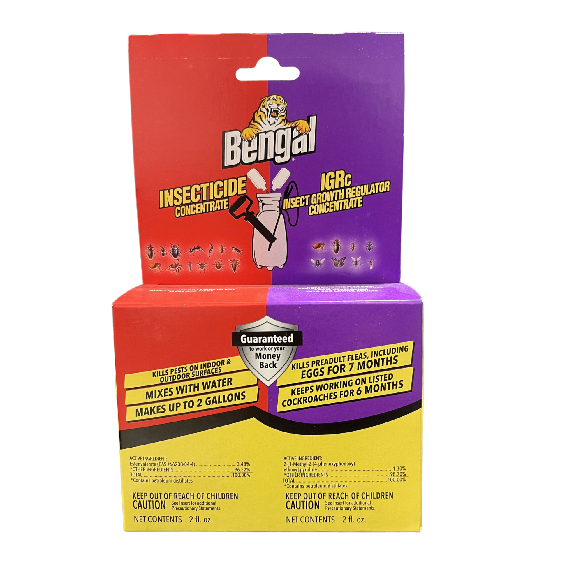 Bengal Insecticide Concentrate + IGRc Roach, Ant & Flea Control Bundle