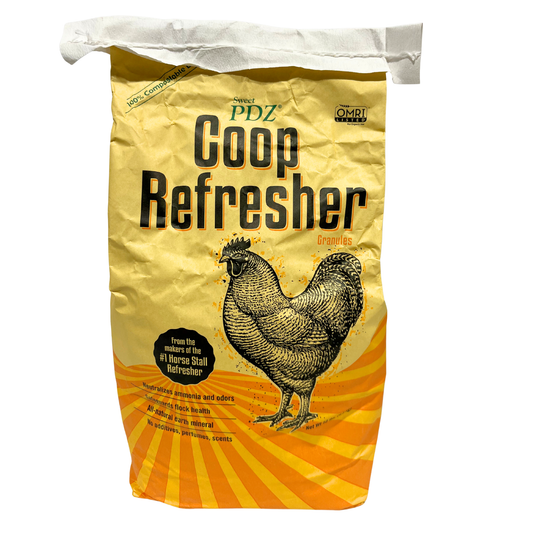 Sweet PDZ Coop Refresher | 10 lb Odor & Moisture Control for Chicken Coops and Runs