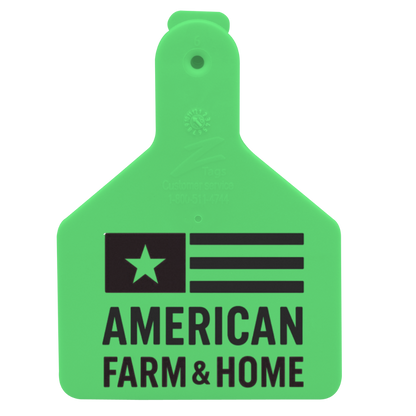 Z Tags One-Piece No-Snag Calf ID Ear Tag – Custom Print