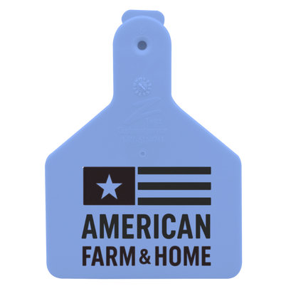 Z Tags One-Piece No-Snag Calf ID Ear Tag – Custom Print